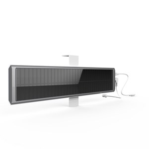 automate solar panel charger for roller blind system Automate solar panel