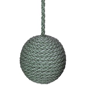 modern window roller blind pulls in petrol blue colour wrapped toggle carpet boule blind pull -  petrol