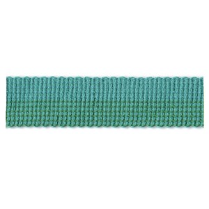 turquoise azure colour pop decorative interior trim braid in gradient modern design colour pop trim - turquoise azure