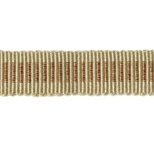 glitter trim in light copper shiney metallic braid a glittering decorative interior craft trimming glitter striped trim - light copper