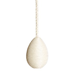 glitter egg window blind pull in glamorous shimmering silver lurex glitter egg blind pull - silver
