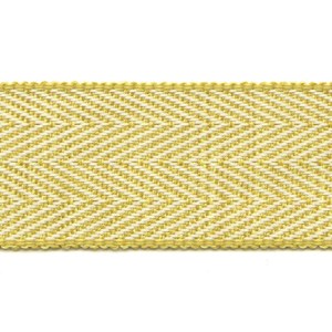 herringbone trim in yellow interior decorative woven trimming braid herringbone trim - colombia yellow