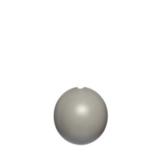 matt painted wooden ball roman blind pulls in puddle grey colour lewes roman blind pull - puddle grey