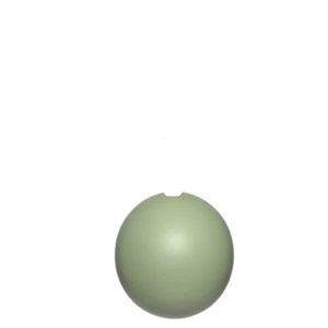 matt painted wooden ball roman blindt pulls in sage green colour lewes roman blind pull - sage green