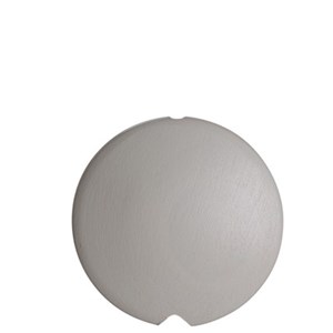 storm grey coloured lunar disc-shaped painted roman or curtain blind pull lunar roman blind pull - storm grey