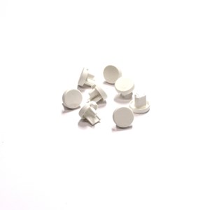 Micro bottom rail end plug 12mm - white 532120230