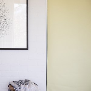 polar plain chartreuse roller blind fabric polar - chartreuse