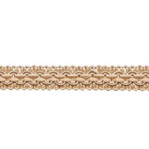 regency braid in beige is a traditional decorative patterned trimming regency braid - beige