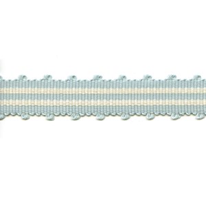 sky blue beach hut colour in tenby braid, a simple modern stripped trimming for interiors tenby striped trim - beach hut sky blue