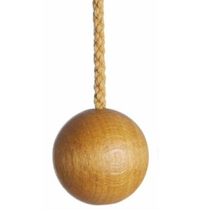 35mm wooden ball blind pull -  waxed
