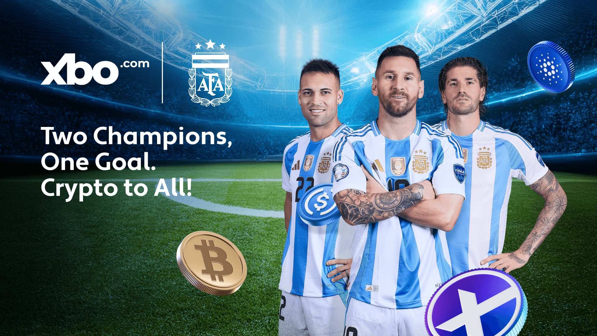 Champions Unite: XBO.com Becomes the Official Global Sponsor of the Argentina Na...