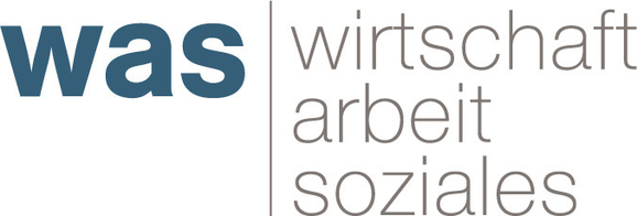 WAS Wirtschaft Arbeit Soziales logo