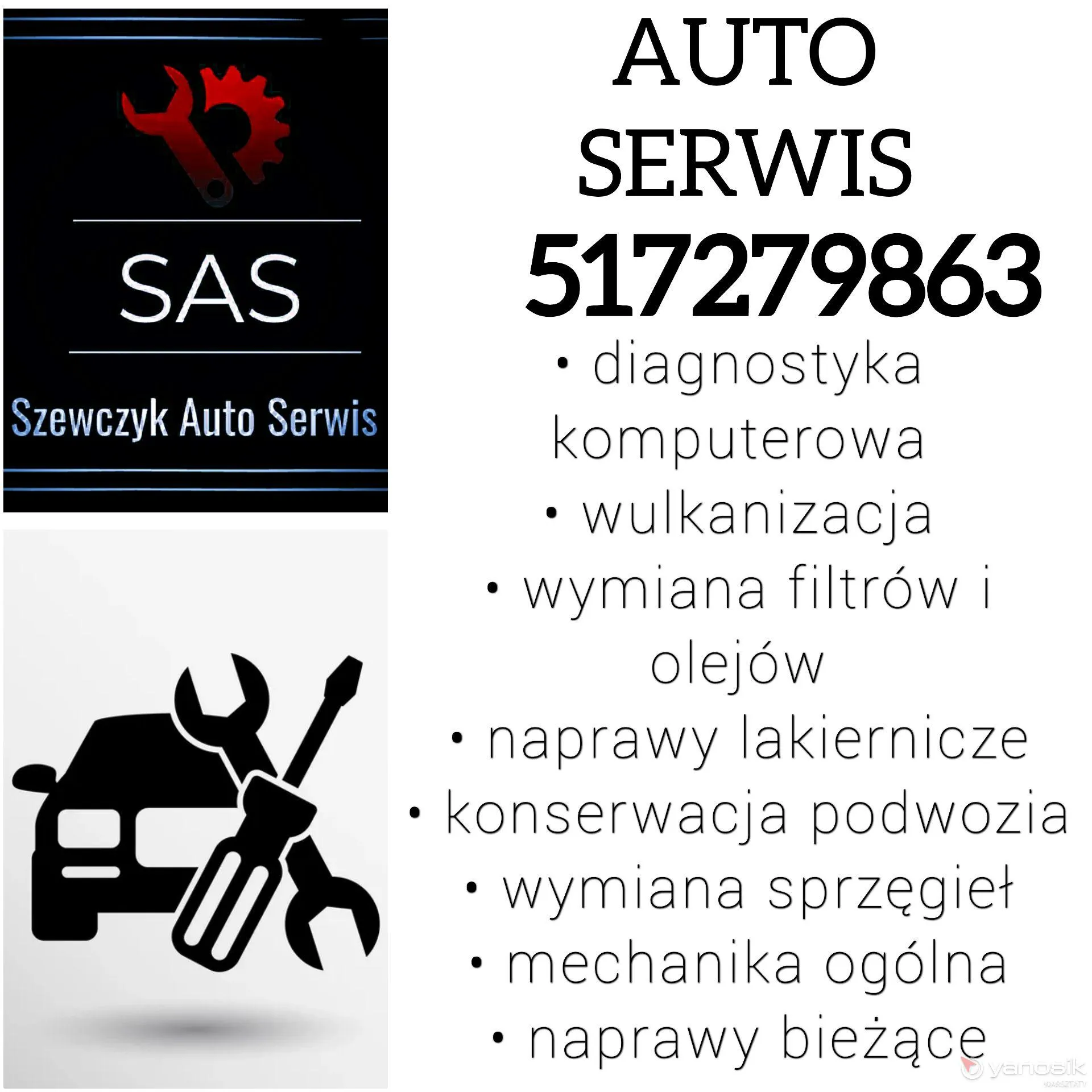 zdjęcie przedstawiające SAS - Szewczyk Auto Serwis