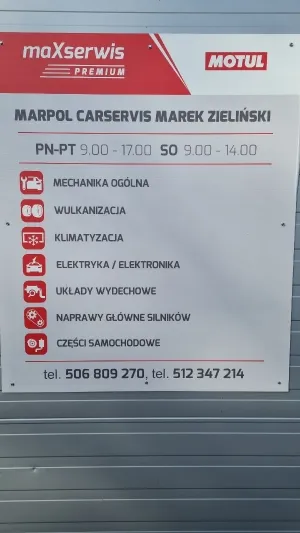 zdjęcie przedstawiające MARPOL CARSERVIS