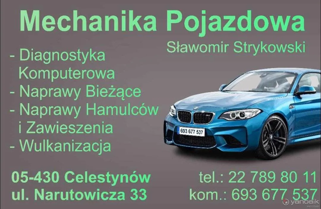 zdjęcie przedstawiające Mechanika Pojazdowa Sławomir Strykowski 