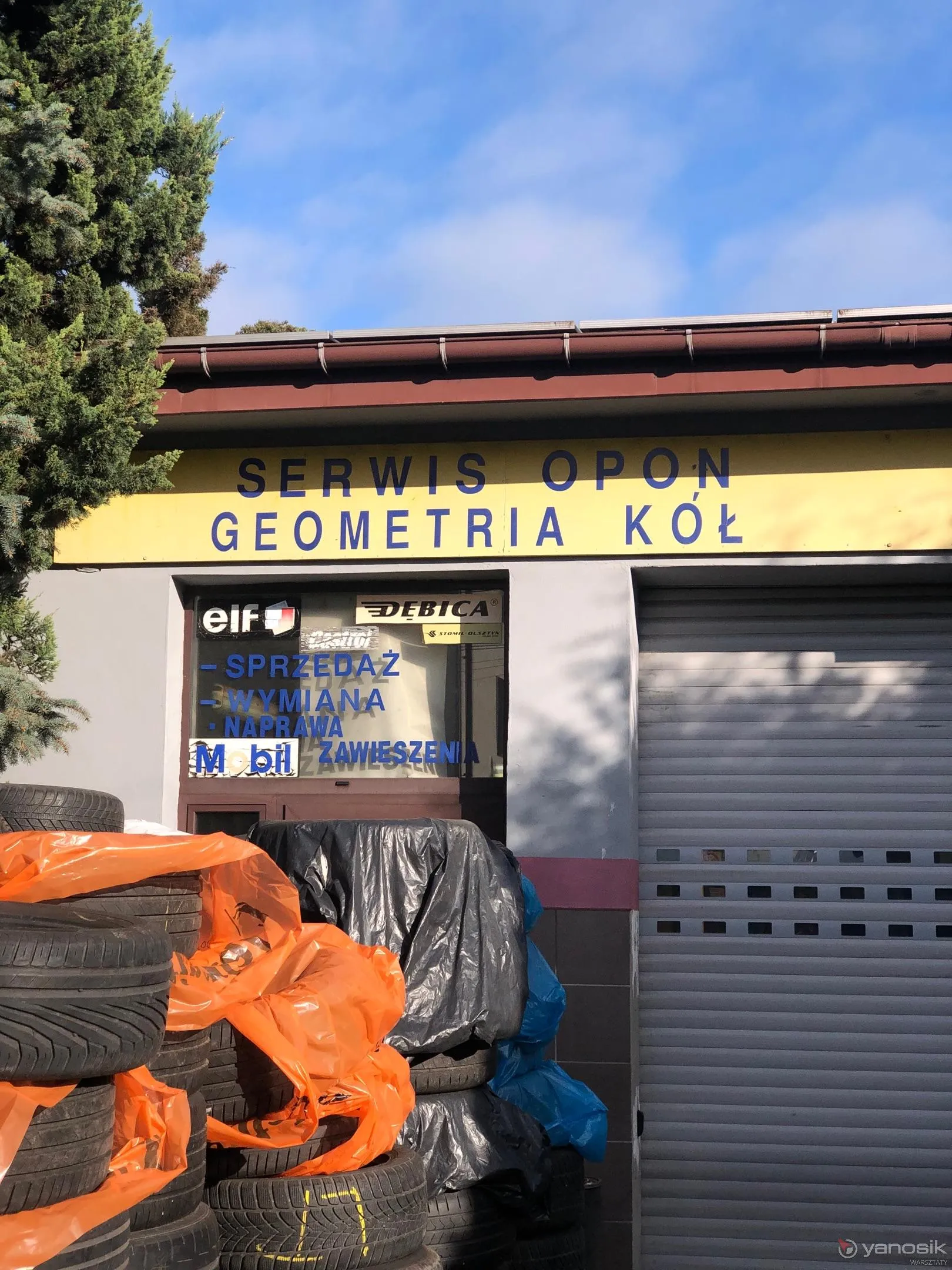 zdjęcie przedstawiające SERWIS OPON MECHANIKA POJAZDOWA