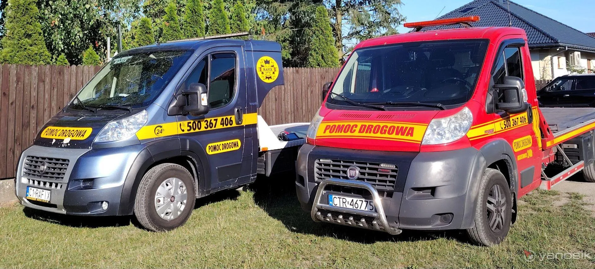 zdjęcie przedstawiające Pomoc drogowa 24/7 Laweta, Mobilny Serwis