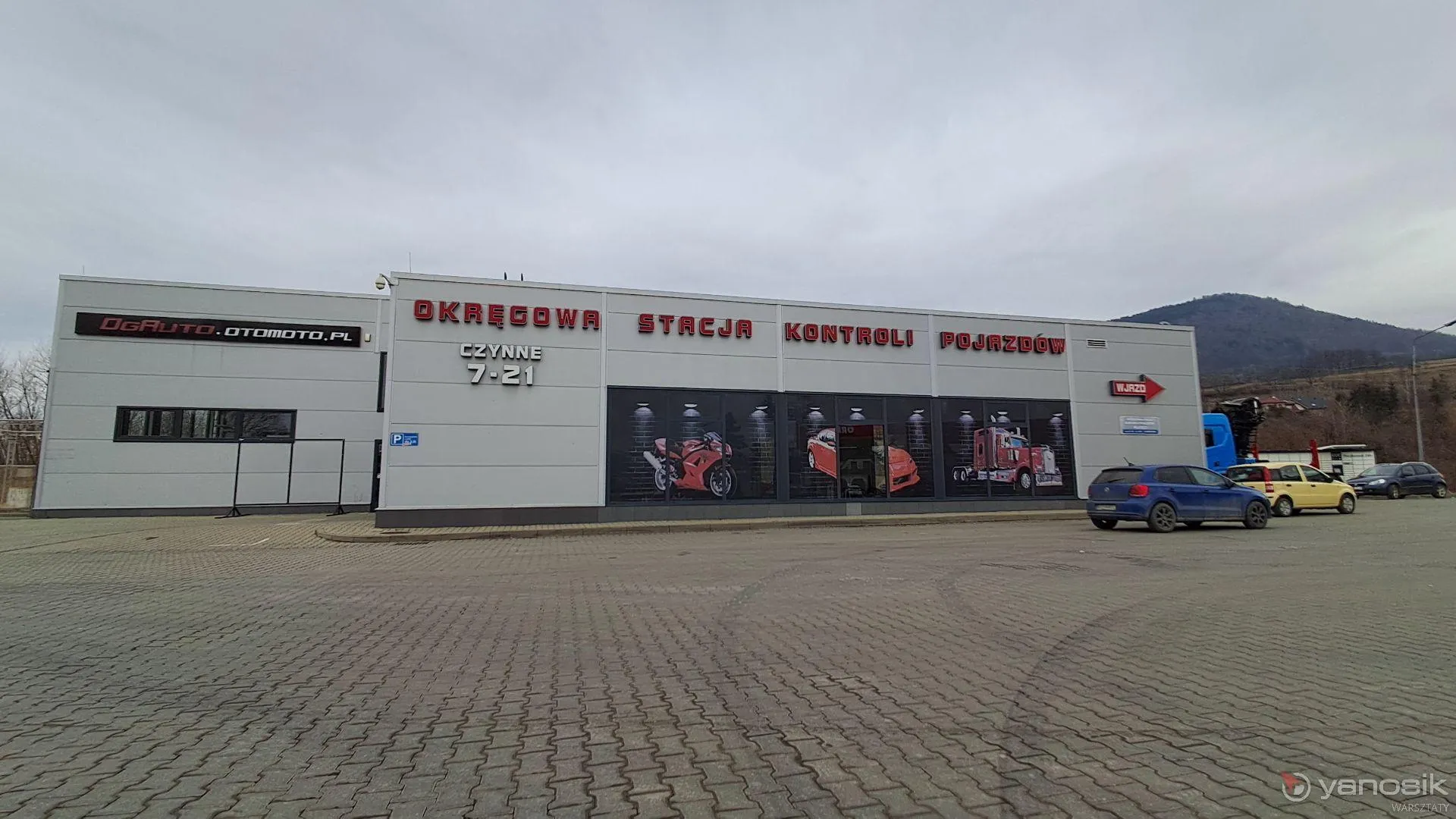 zdjęcie przedstawiające Stacja Kontroli Pojazdów Uchacz