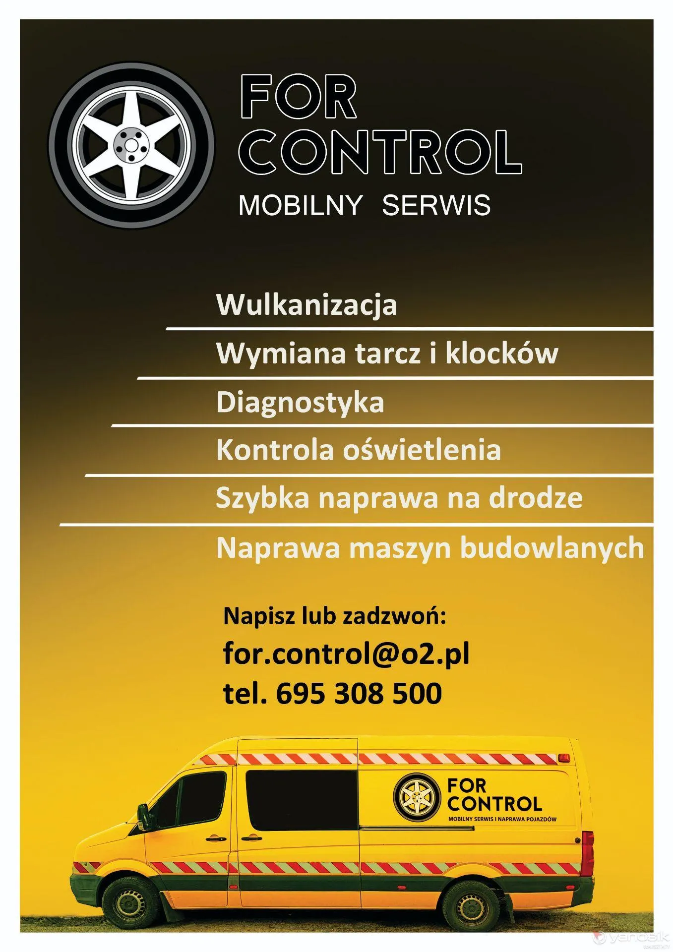 zdjęcie przedstawiające For Control Serwis Mobilny