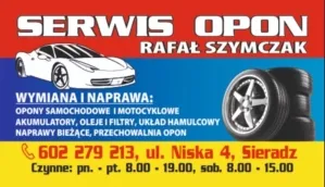 zdjęcie przedstawiające Serwis Opon Sieradz