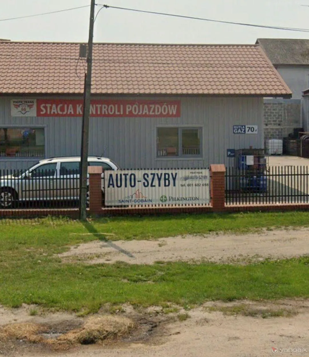 zdjęcie przedstawiające PODSTAWOWA STACJA KONTROLI POJAZDÓW PIOTR TRANS