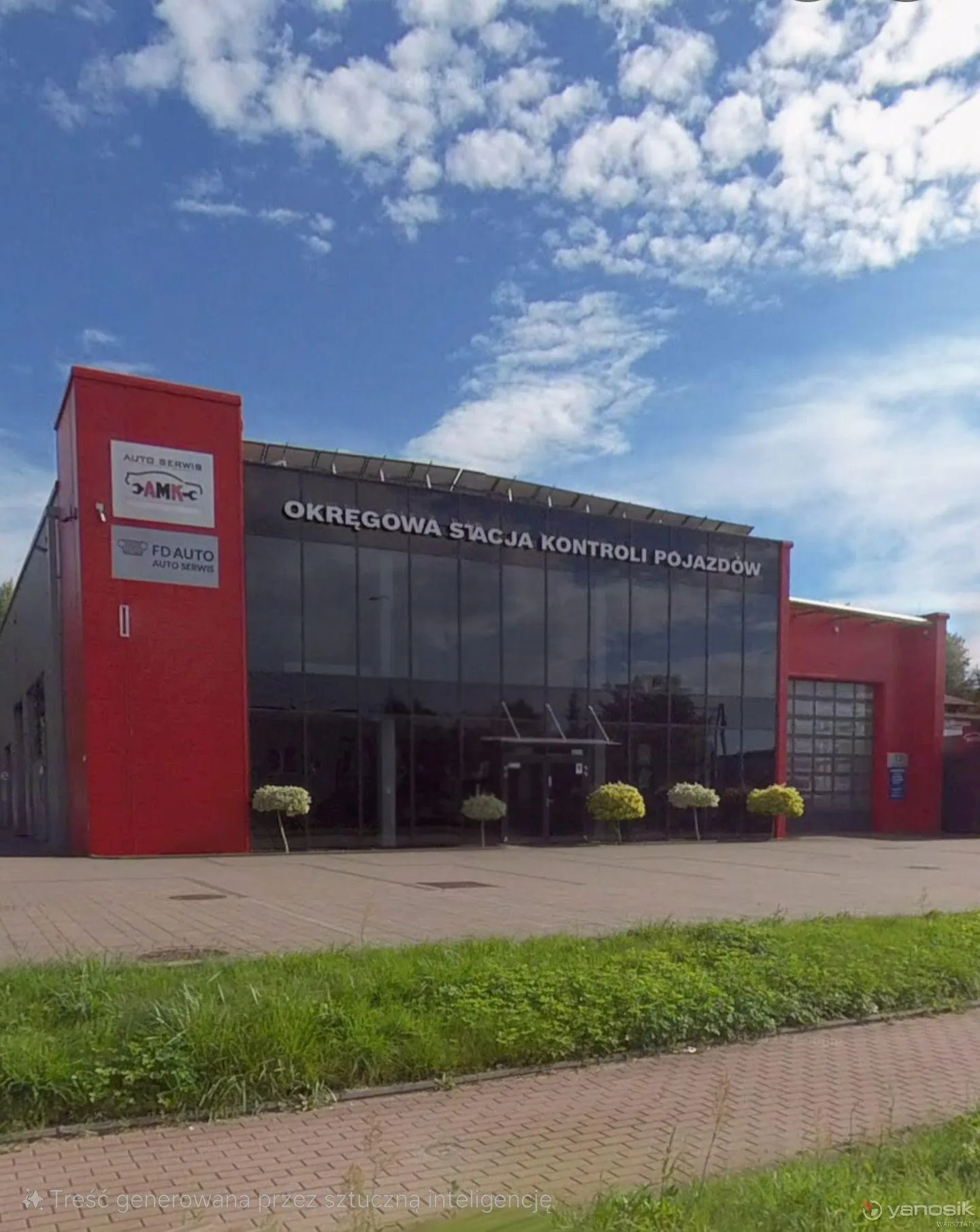 zdjęcie przedstawiające Stacja Kontroli Pojazdow Amkar