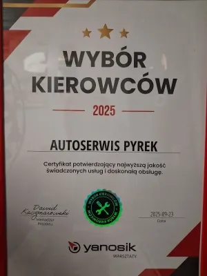 zdjęcie przedstawiające AUTOSERWIS PYREK