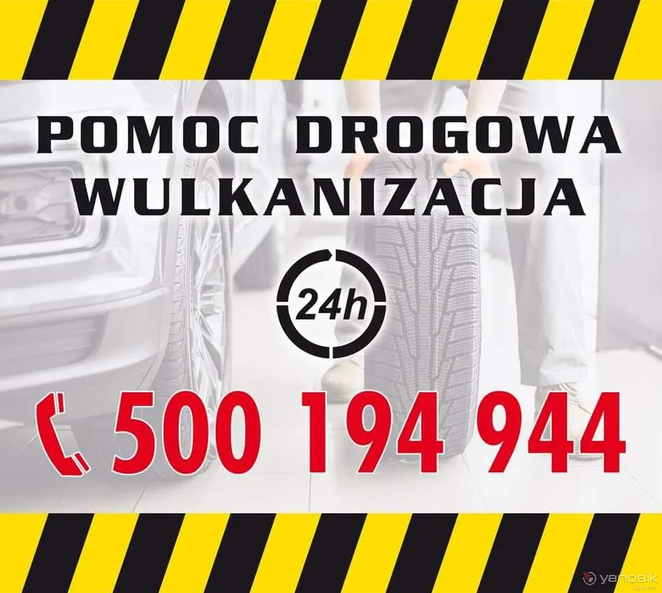zdjęcie przedstawiające Pomoc Drogowa Wulkanizacja Mechanika FHUP P.M.WAWRZUTA