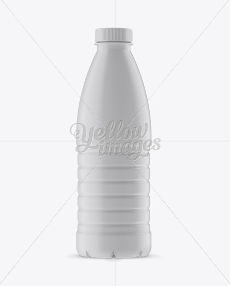 Matte PET Bottle   Front View PSD #3