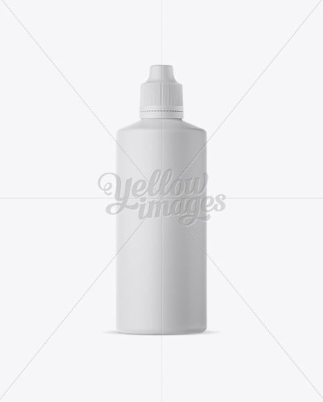 Matte Plastic Bottle Mockup PSD #3
