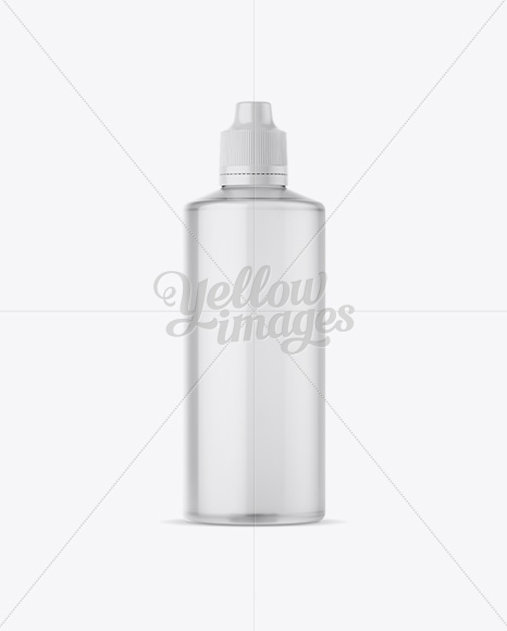 Clear Plastic Bottle Mockup PSD #3