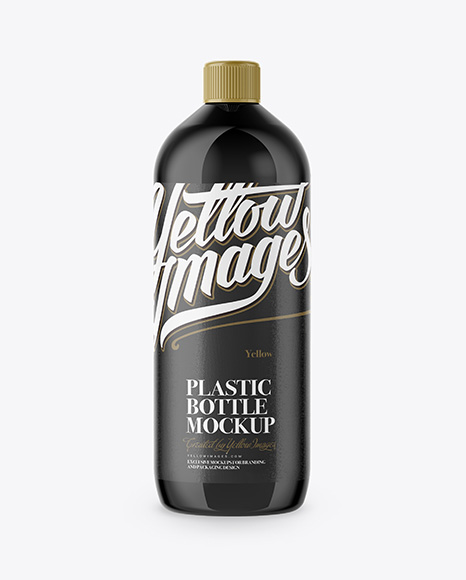 Download Plastic Bottle Mockup - Front View