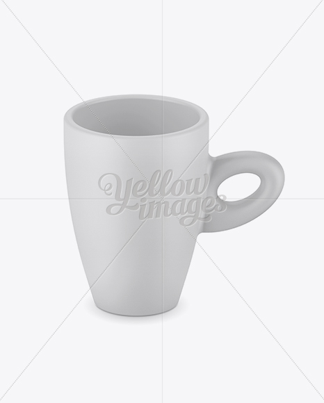 Matte Cup Mockup (High Angle Shot) PSD #3