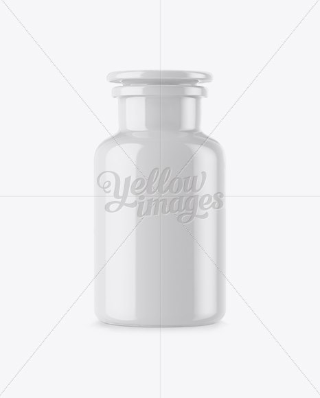 Glossy Cosmetic Bottle Mockup PSD #3