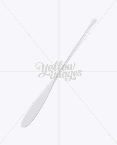 Glossy Long Canoe Paddle Mockup   Half Side View PSD #3