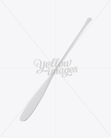 Matte Long Canoe Paddle Mockup   Half Side View PSD #3