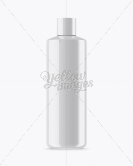 Glossy Cosmetic Bottle Mockup PSD #3