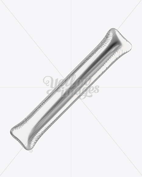 Division Sign Foil Balloon Mockup