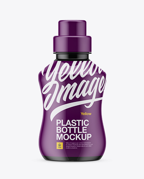 Download Glossy Plastic Bottle Mockup - Glossy Plastic Sport Bottle ... Yellowimages Mockups