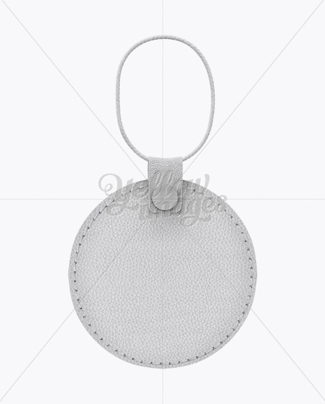 Leather Label With Rope Mockup PSD #3