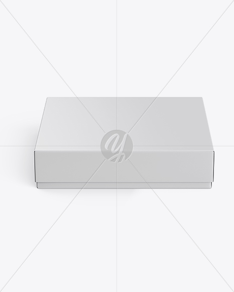 Paper Box Mockup (High Angle Shot) PSD #1