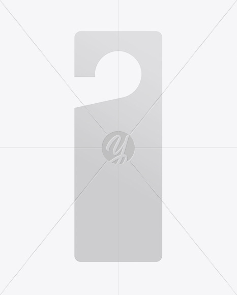 Door Hanger Mockup PSD #3