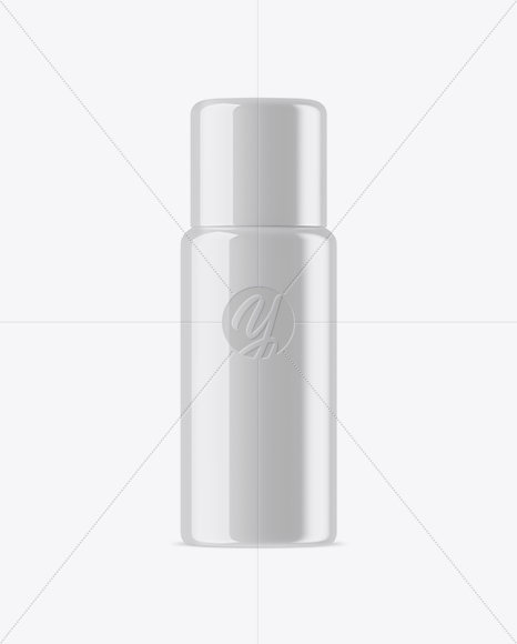 Glossy Cosmetic Bottle Mockup PSD #3