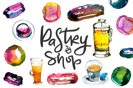Pastry shop design kit