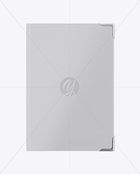 Book W  Matte Cover Mockup   Top View PSD #3