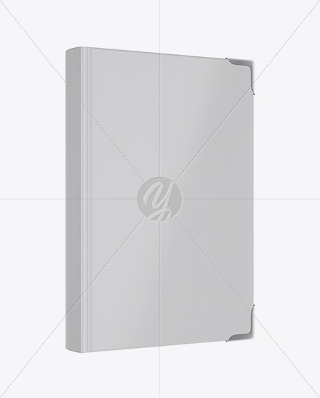 Book W  Matte Cover Mockup   Half Side View PSD #3