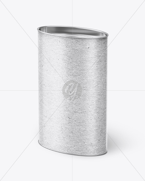 Download Kraft Oval Tube Mockup - Half Side View in Tube Mockups on ... Yellowimages Mockups
