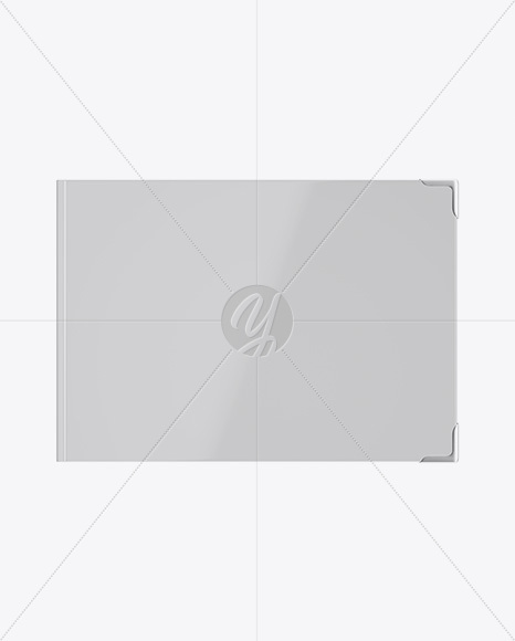 Book W  Glossy Cover Mockup   Top View PSD #3