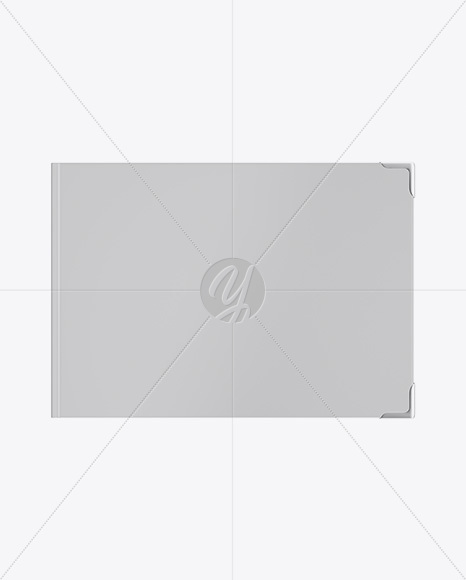 Book W  Matte Cover Mockup   Top View PSD #3