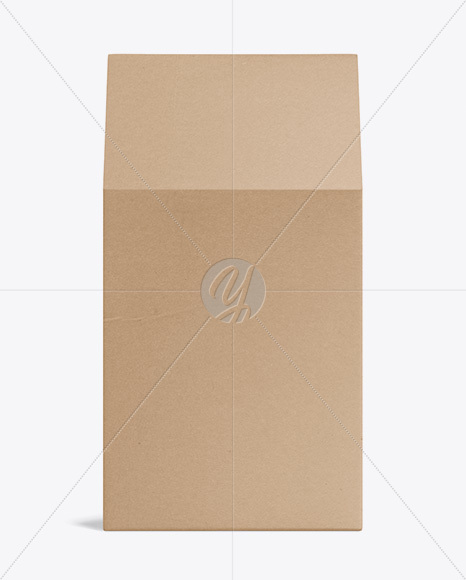 Kraft Box Mockup PSD #3